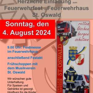 04.08.2024 150 Jahre freiwillige Feuerwehr St. Oswald