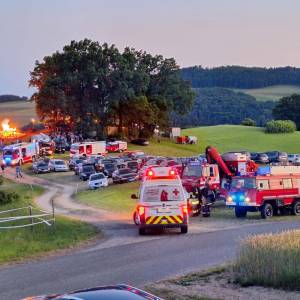 14.06.2025 Brandsicherheitswache Sonnwendfeuer